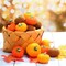 25 Pcs Mini Felt Pumpkins Fall Thanksgiving Pumpkin Ornaments Halloween Wool Felt Fabric Pumpkins Hanging Farmhouse Tree Crafts Table Decor for Autumn Party Home Wall Decorations